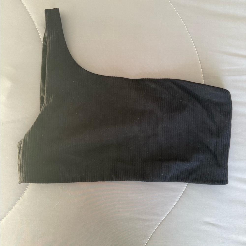 Lululemon Ribbed One Shoulder Sports Bra